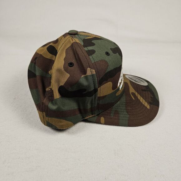 Sworn Oath Camo Military Hat Snapback Embroidered Flag Logo Baseball Cap NEW - Picture 6 of 11